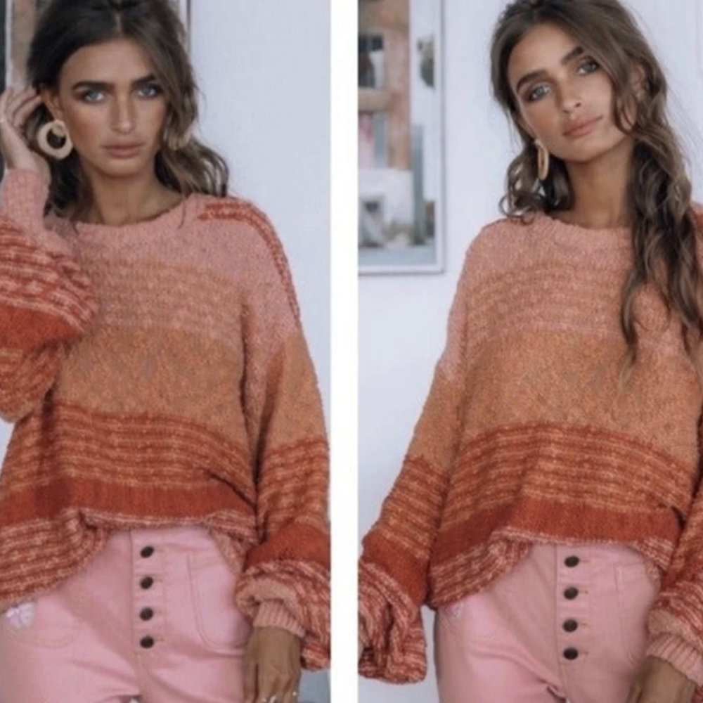 Spell sunrise knit sweater S/M